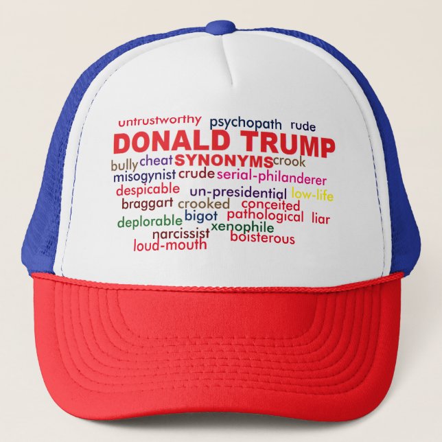 Trump synonyms cap (Front)