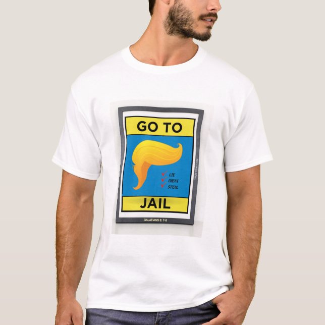 Trump T-shirt | Go To Jail (Front)