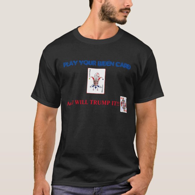Trump T-Shirt Men: Black (Front)