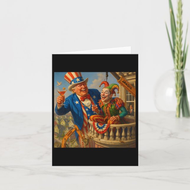 Trump Taco Relax  Card (Front)