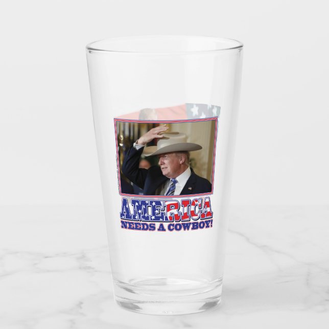 Trump Take America Back Glass (Front)