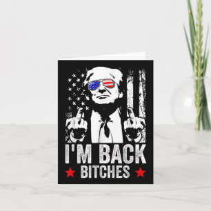 Trump Take America Back Im Back Es Card