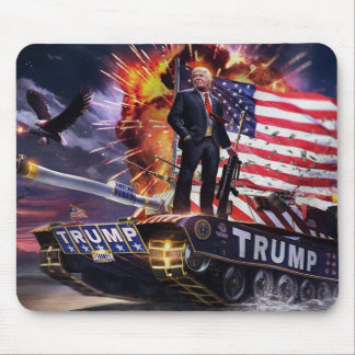 Trump Tank Mouse Mat