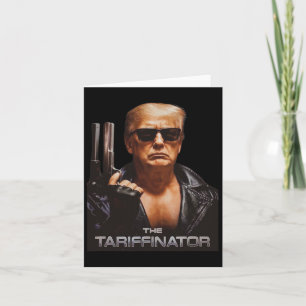 Trump Tariffinator Liberation Day Tariff Deal Men Card
