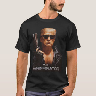 Trump Tariffinator Liberation Day Tariff Deal Men  T-Shirt