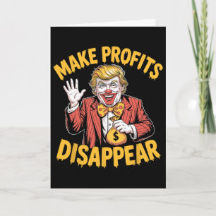 Trump Tariffs Recession Meme Make Profits Disappea Card