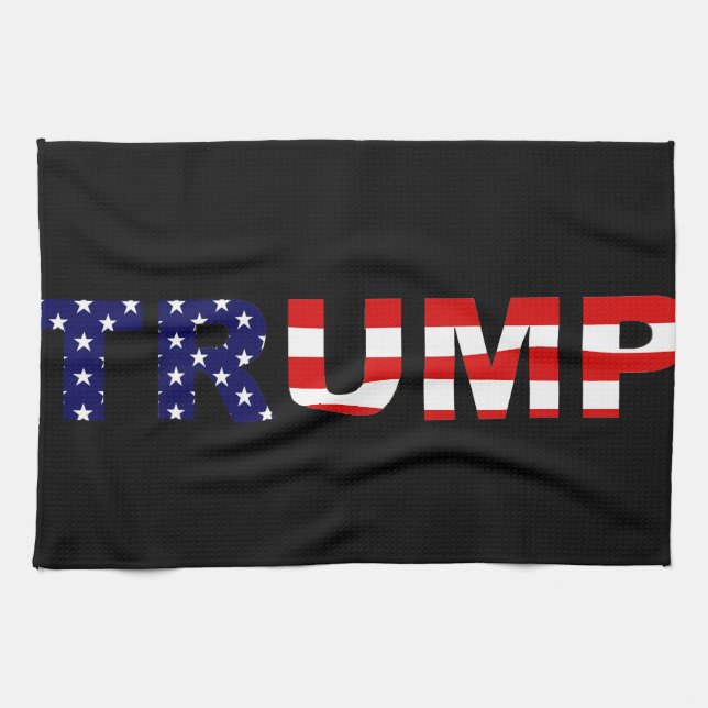 trump tea towel (Horizontal)