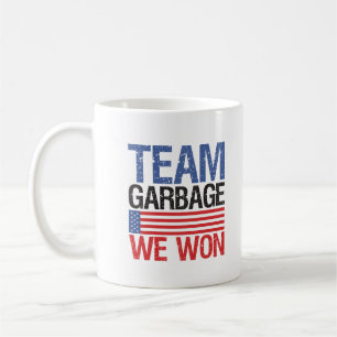 Trump - Team Garbage We Won Coffee Mug