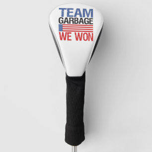 Trump - Team Garbage We Won Golf Head Cover