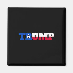Trump Texans For Trump  Magnet