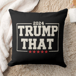 Trump That 2024 47th US President Vintage Cushion