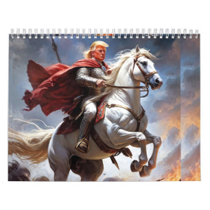 Trump the American Knight Calendar