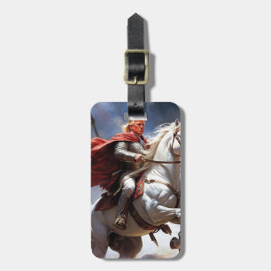 Trump the American Knight Calendar Luggage Tag
