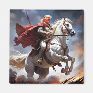 Trump the American Knight Magnet