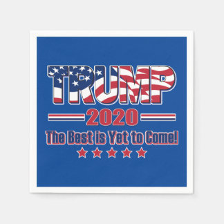 Trump The Best is Yet to Come Napkin
