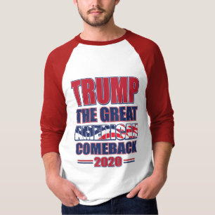 Trump the Great American Comeback Trump 2020 T-Shirt