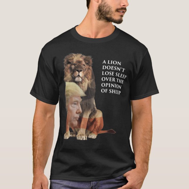 Trump The Lion Shirt (Front)