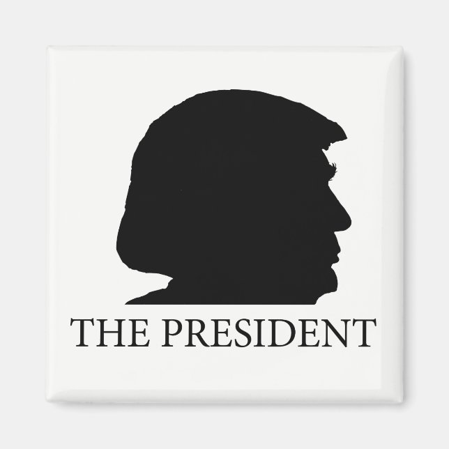 TRUMP THE PRESIDENT MAGNET (Front)