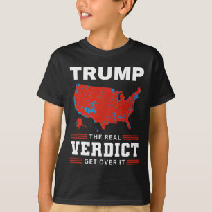 Trump The Real Verdict Christmas Happy New Year In T-Shirt
