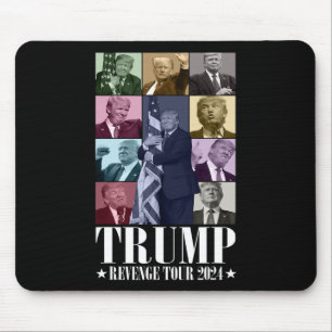 Trump The Revenge Tour 2024 Funny Mouse Mat