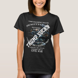 Trump TIME MACHINETRAVEL BATTLE OF GETTYSBURG T-Shirt