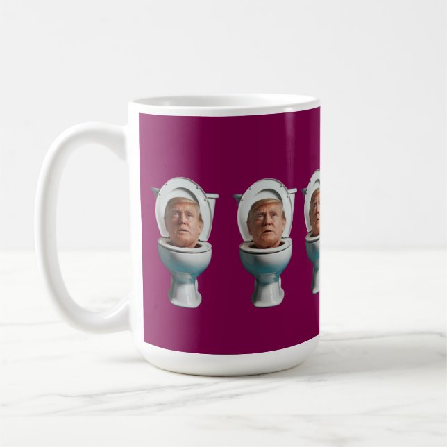 Trump Toilet Mug (Left)