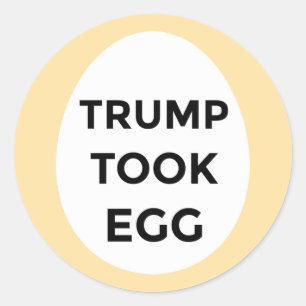Trump Took Egg stickers