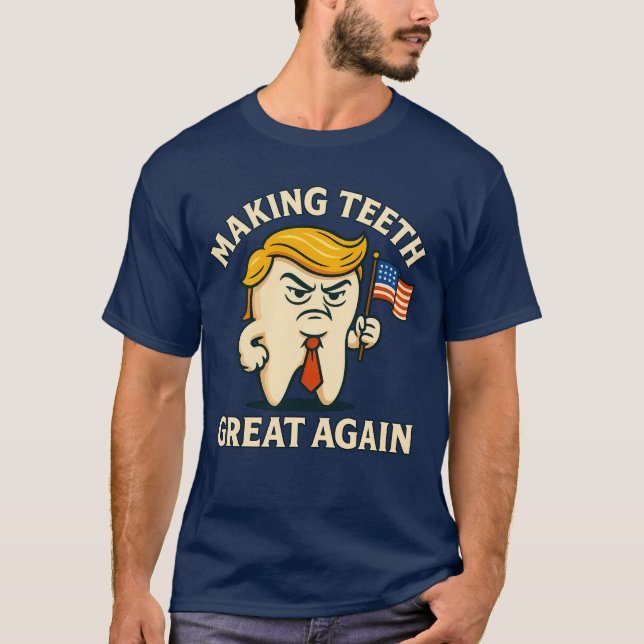 TRUMP TOOTH T-Shirt (Front)