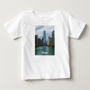 Trump Tower Chicago River Baby T-Shirt
