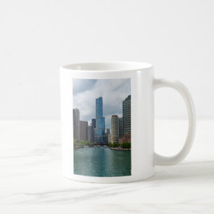 Trump Tower Chicago River Coffee Mug