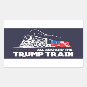 Trump Train Rectangular Sticker