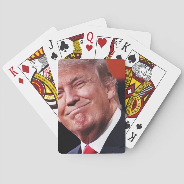 trump Train supporters only Playing Cards (Back)