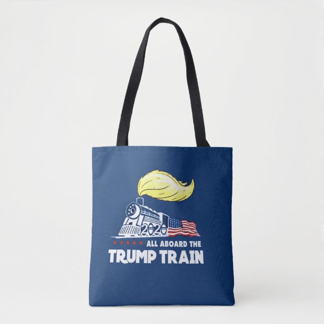 Trump Train Tote Bag (Front)