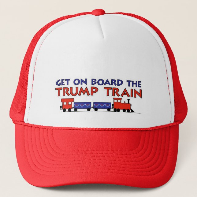 TRUMP TRAIN TRUCKER HAT (Front)