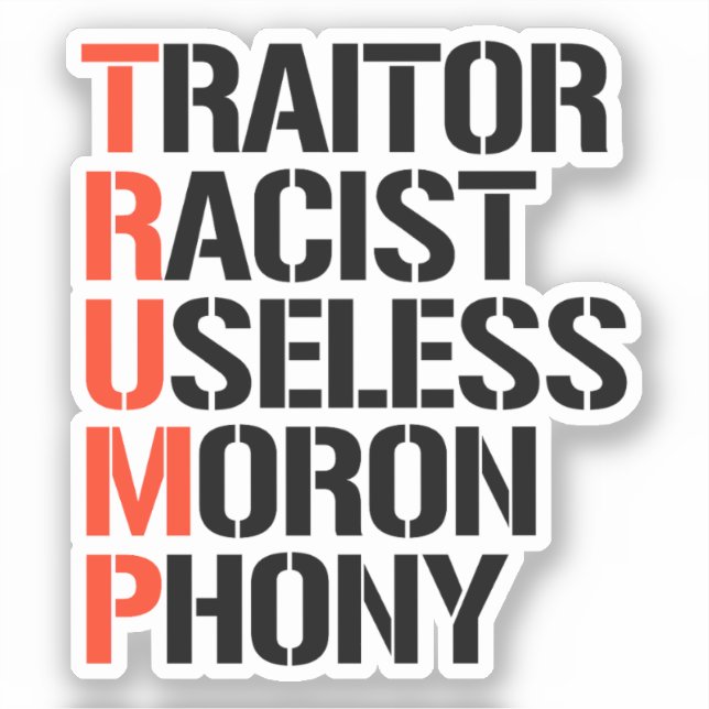 Trump Traitor (Front)