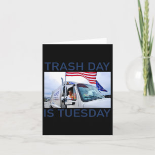 Trump Trash 2024 Vintage Garbyge For Trump Card