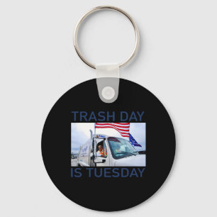 Trump Trash 2024 Vintage Garbyge For Trump  Key Ring