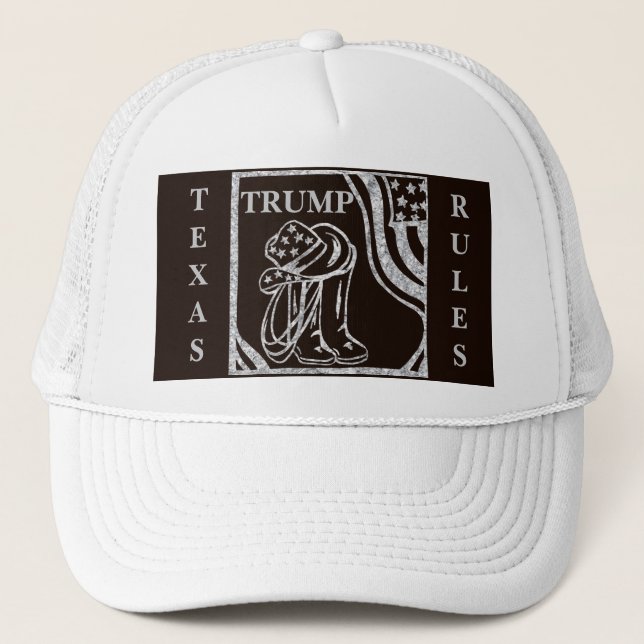 TRUMP TRUCKER HAT (Front)
