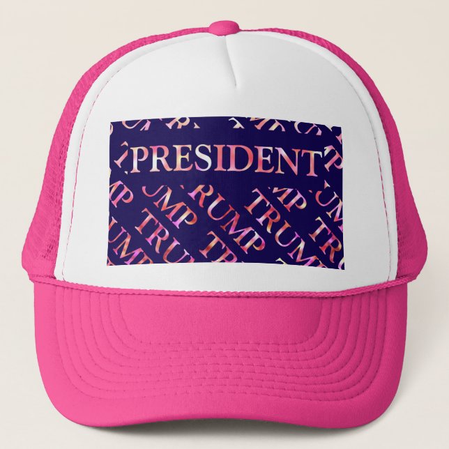 TRUMP TRUCKER HAT (Front)