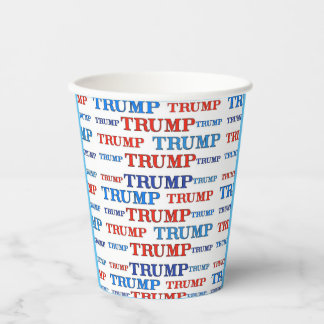 Trump Trump Paper Cups