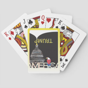 TRUMP Trumpet & Capitol Playing Cards