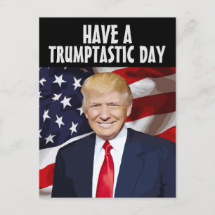 TRUMP TRUMPTASTIC POSTCARD 