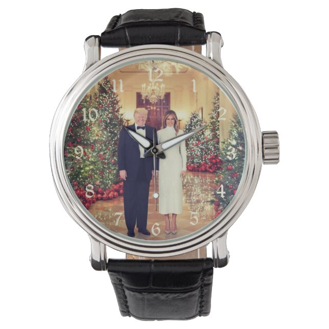 Trump US President White House Christmas  Watch (Front)