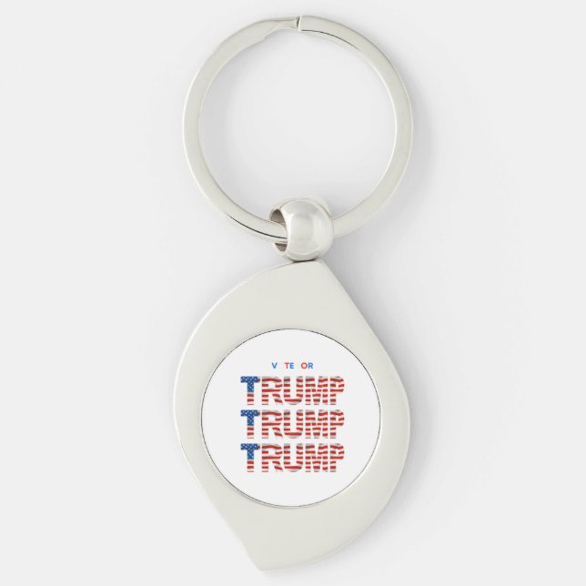 Trump usa election vote for  key ring (Front)