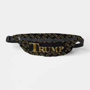 TRUMP USA  GOLD  BUM BAGS