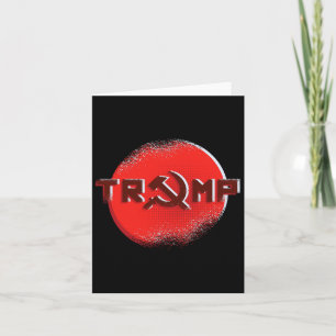 Trump Ussr Hammer And Sickle Communist Russian Age Card