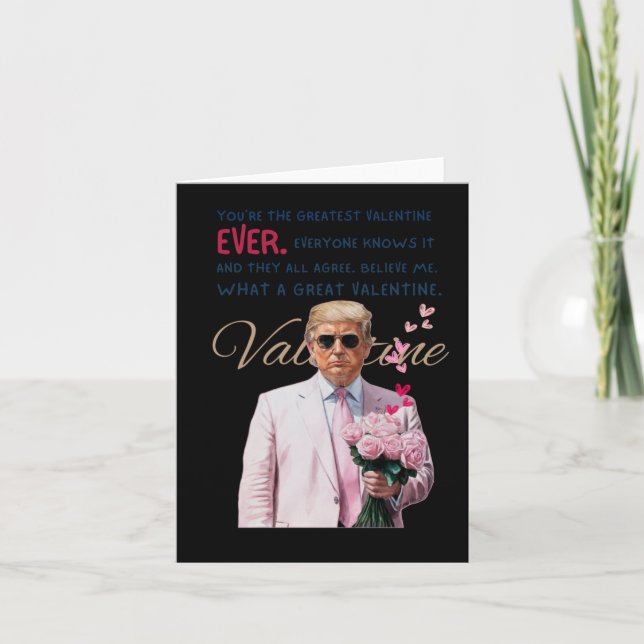 Trump Valentine  Card (Front)