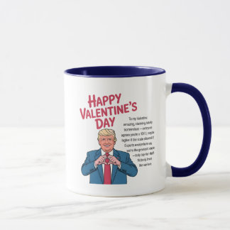 Trump Valentine's Day Mug