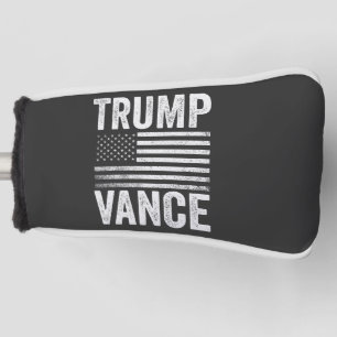 Trump Vance 2024 American Election Patriotic  Golf Head Cover