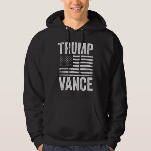 Trump Vance 2024 American Election Patriotic  Hoodie